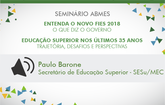 Seminário ABMES 35 anos (Paulo Barone)