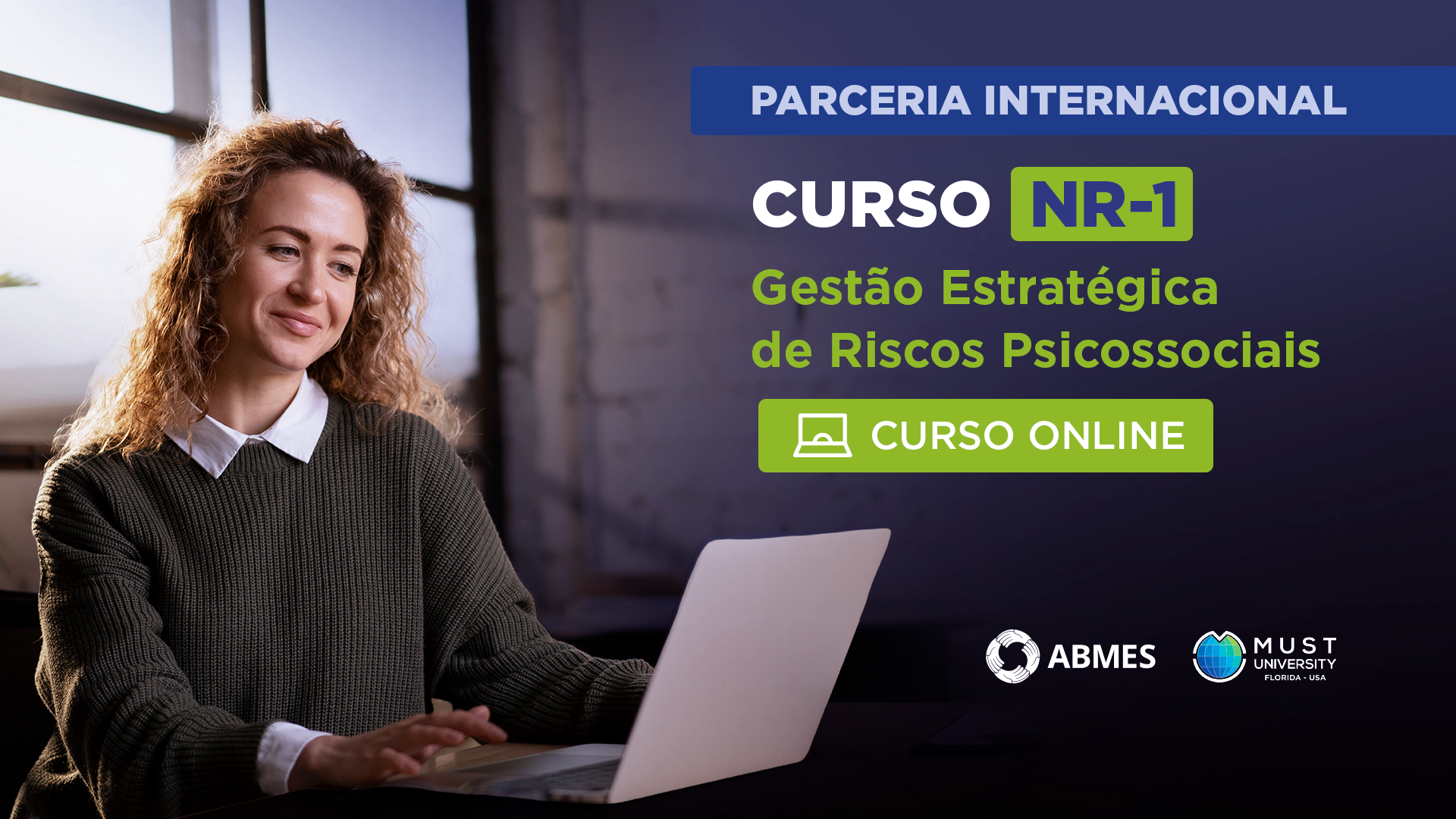 Curso NR-1 - Gestão Estratégica de Riscos Psicossociais - BANNER HOME