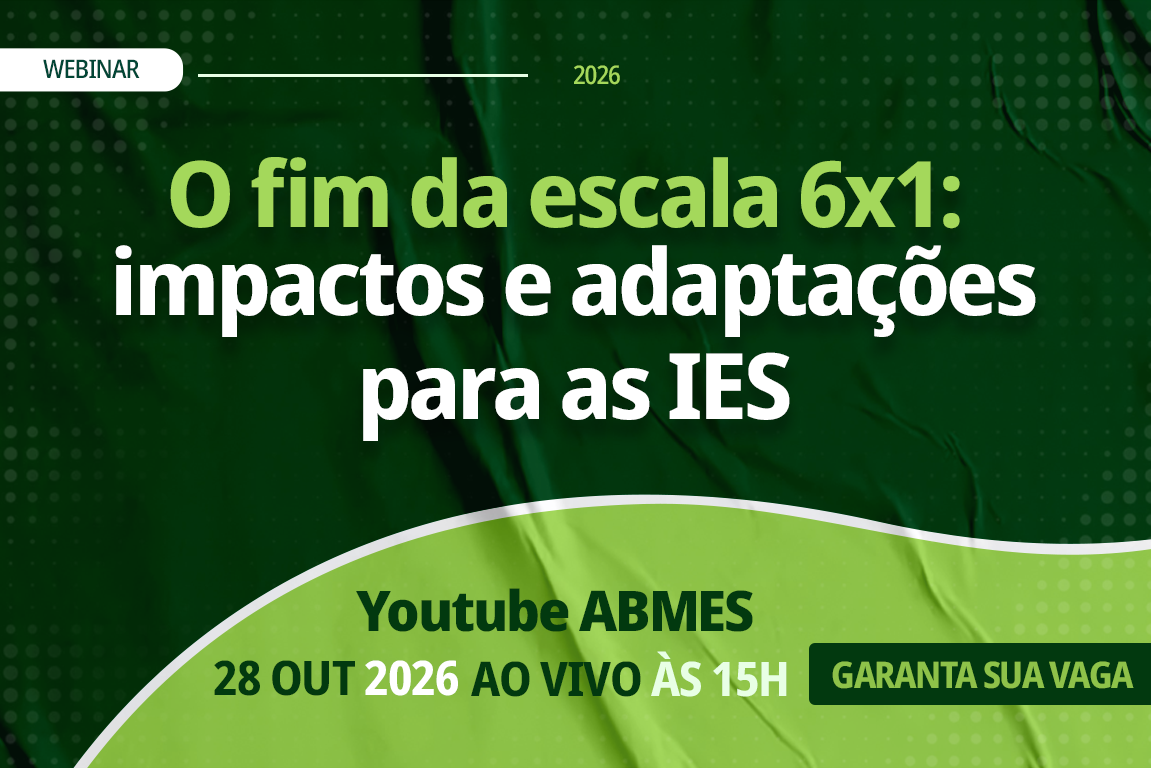 Webinar - O fim da escala 6x1: impactos e adaptações para as IES