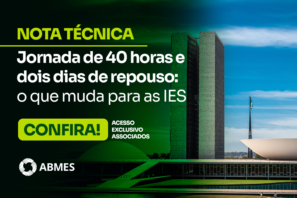 Nota Técnica | Jornada de 40 horas e dois dias de repouso: o que muda para as IES