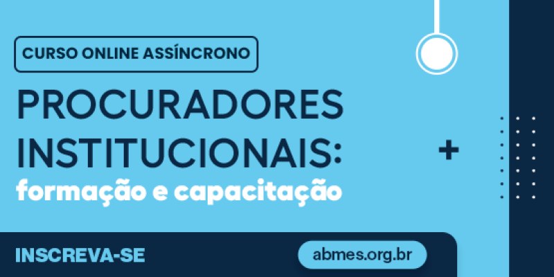 Procuradores Institucionais: formação e capacitação