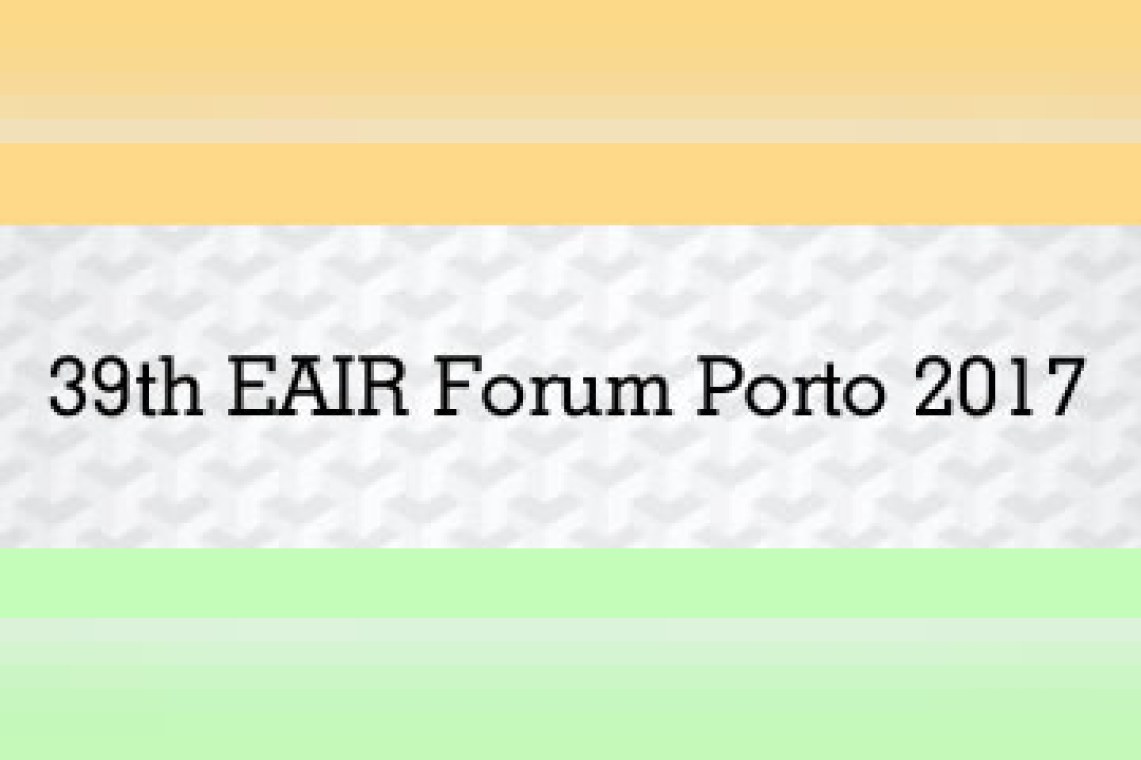 39th EAIR Forum Porto 2017