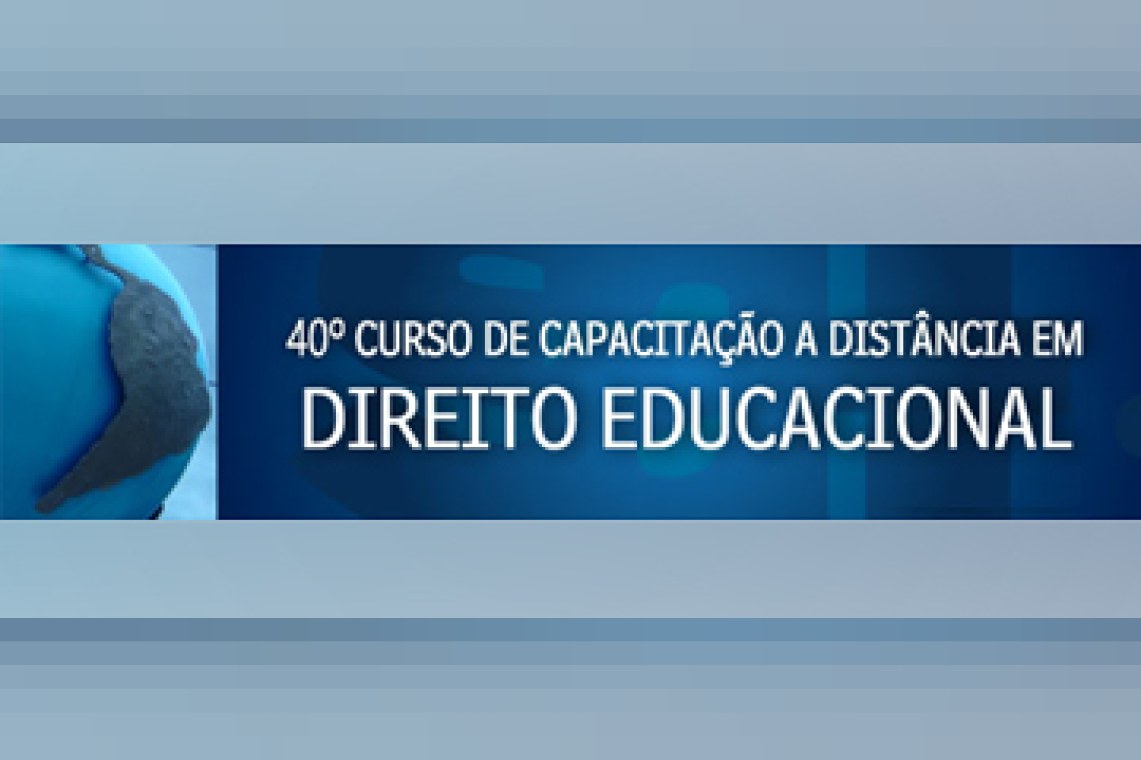 40º Curso de capacitação a distância em Direito Educacional