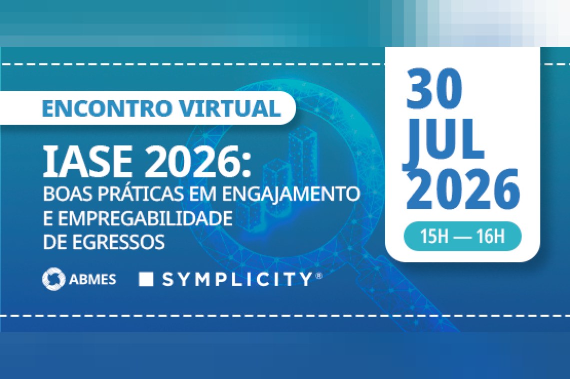 Encontro virtual | IASE 2026: boas práticas em engajamento e empregabilidade de egressos