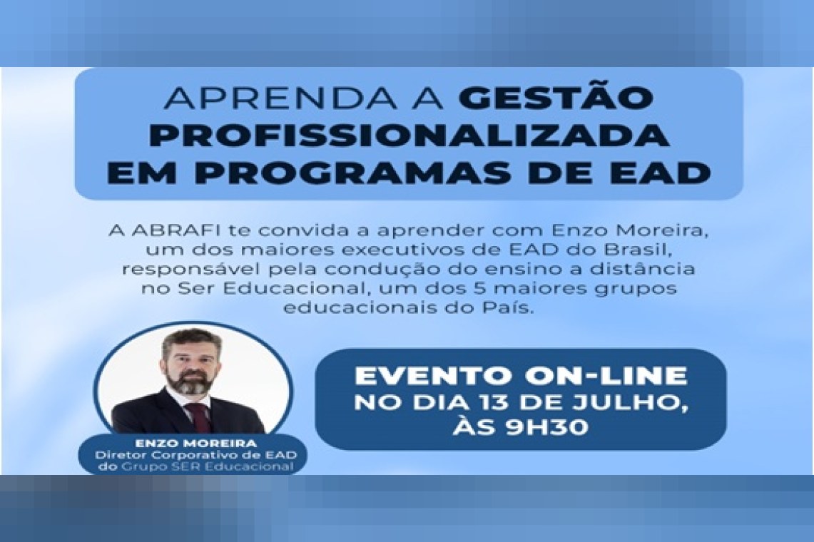 Curso - Gestão Profissionalizada em Programas de EAD