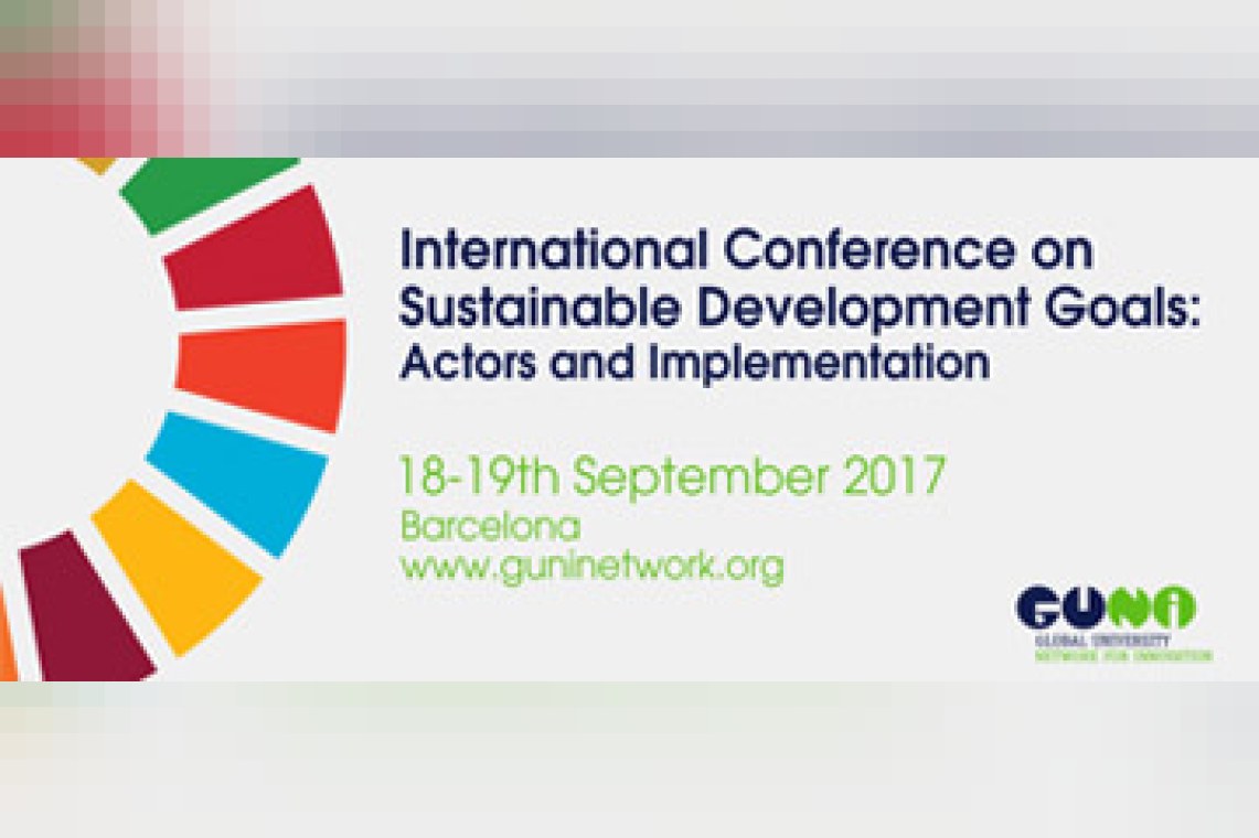 International Conference on Sustainable Development Goals: Actors and Implementation