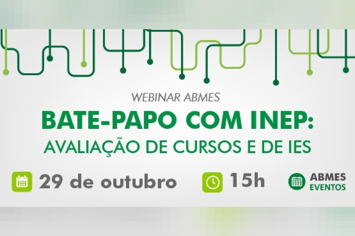 Bate-papo com Inep: avaliação de cursos e de IES