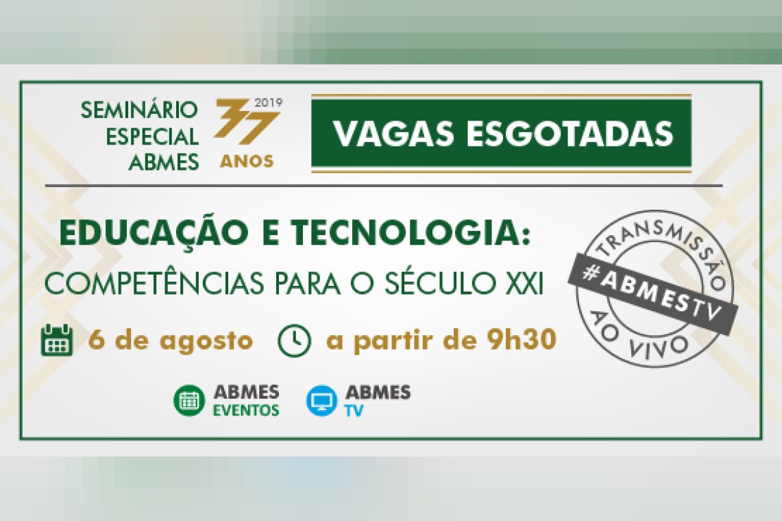 Seminário especial | Educação e tecnologia: competências para o século XXI