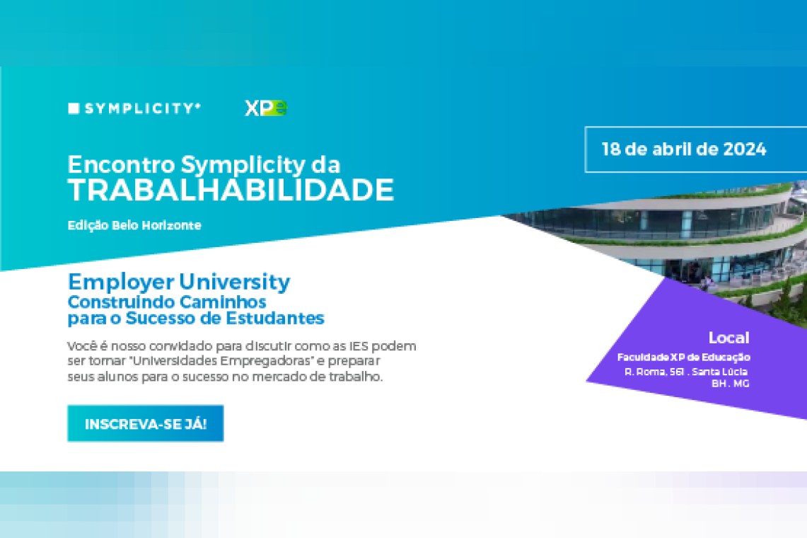 Encontro Symplicity da Trabalhabilidade - edição Belo Horizonte