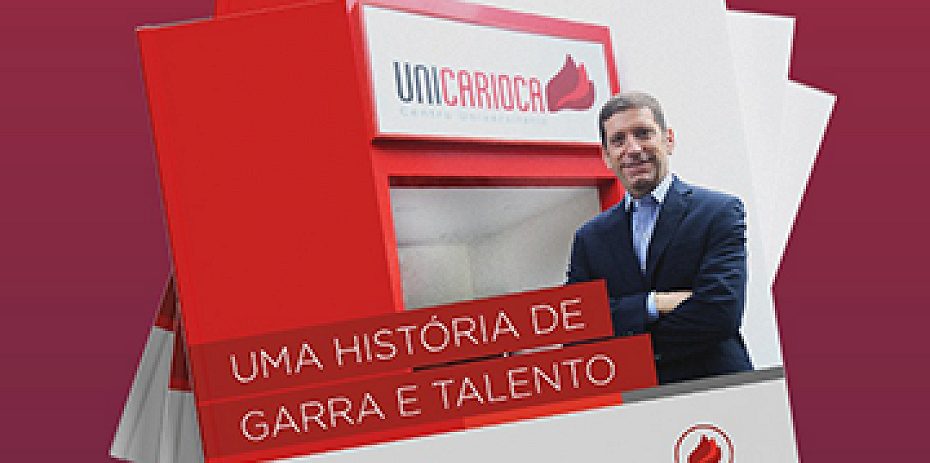Unicarioca lança livro com sua trajetória — Divulgação